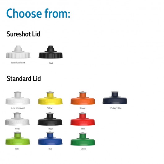 Lid Colours 800mL Bottle